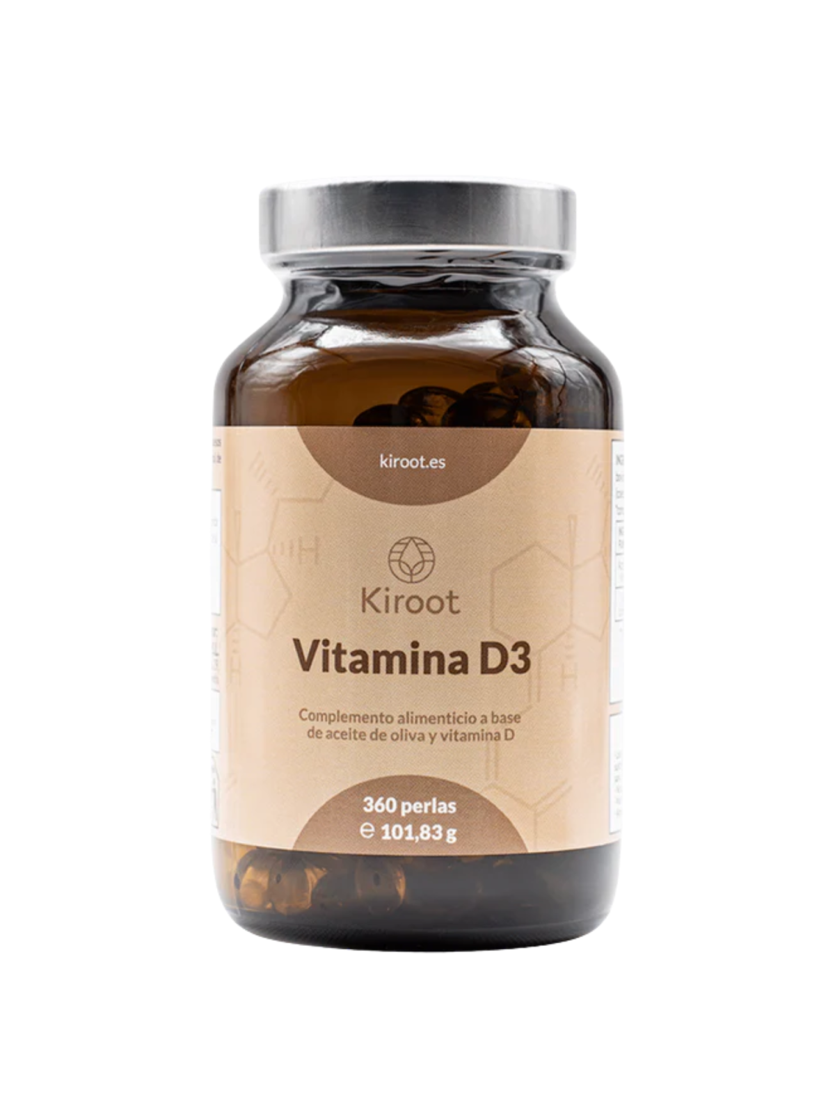 Kiroot Vitamina D3 360 perlas