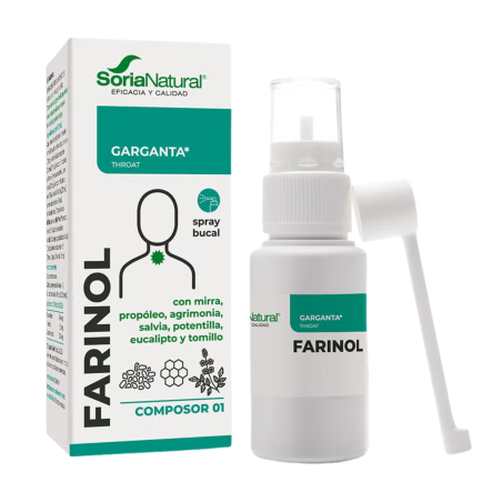 Soria natural farinol spray bucal 30ml