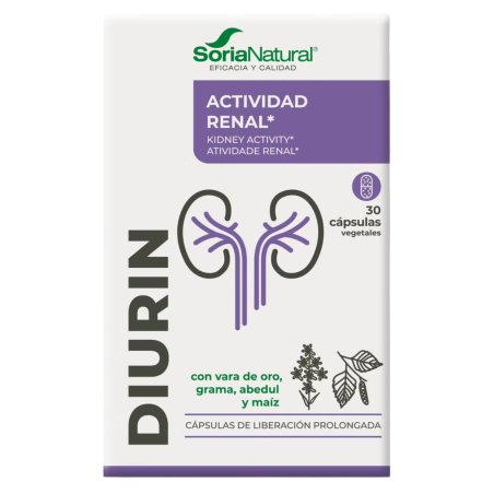 Soria natural diurin 30 capsulas vegetales