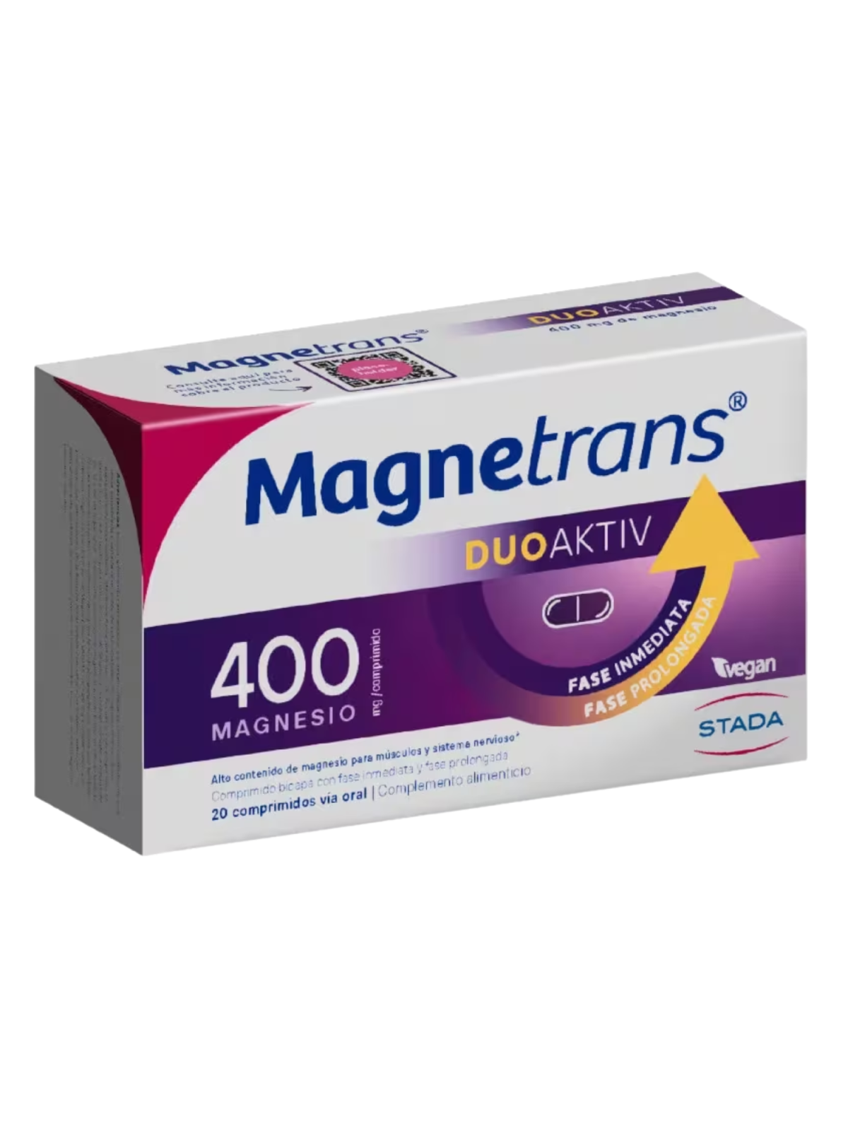 Magnetrans duoaktiv 20 comprimidos 400mg