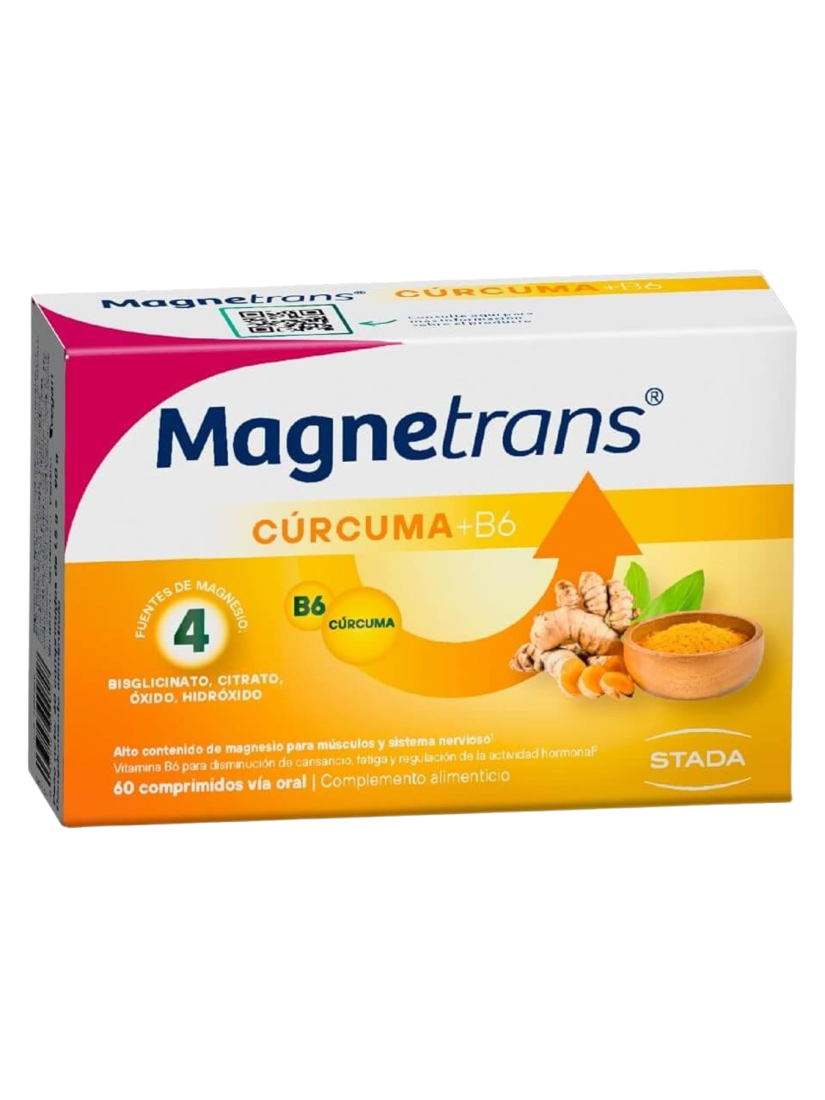 Magnetrans curcuma + B6 60 comprimidos