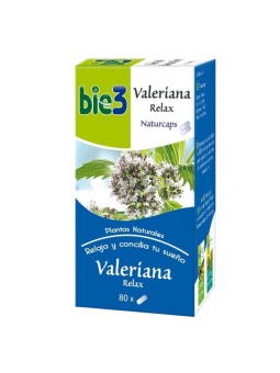 Bie3 valeriana 500mg 80 capsulas