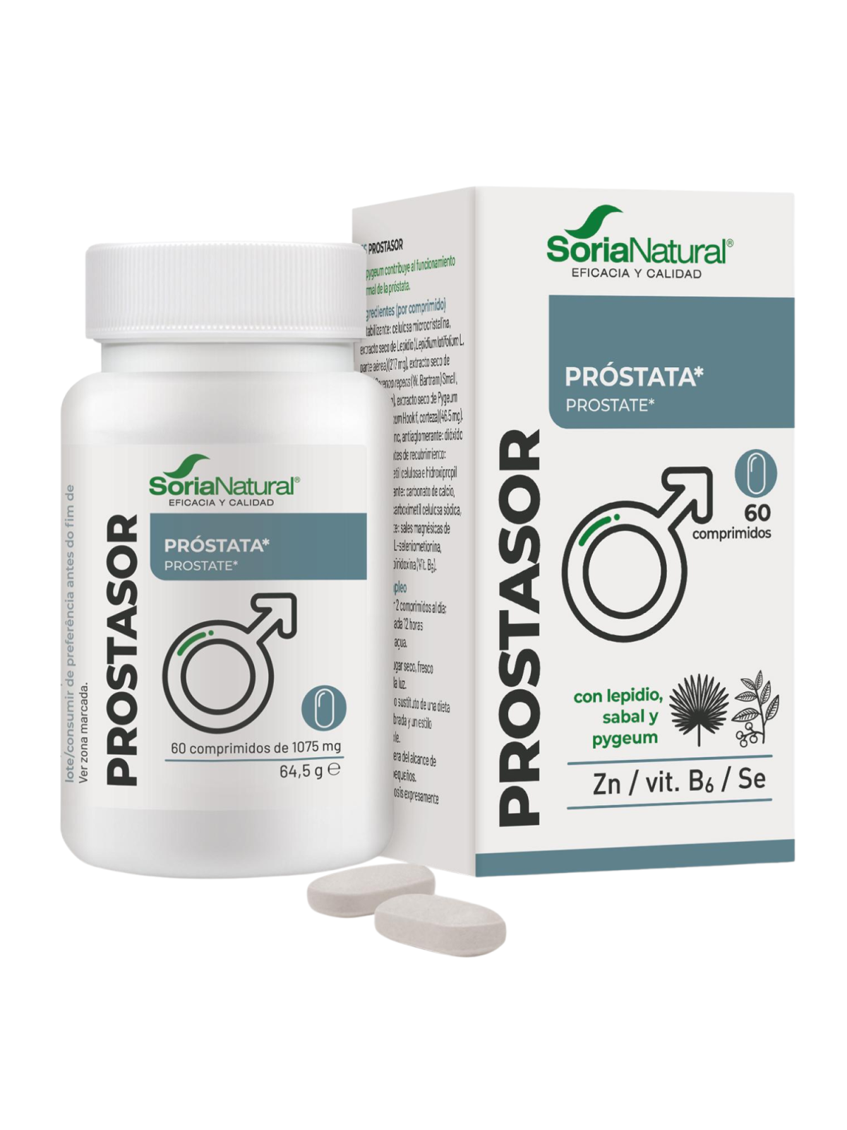 Soria natural prostasor 60 comprimidos