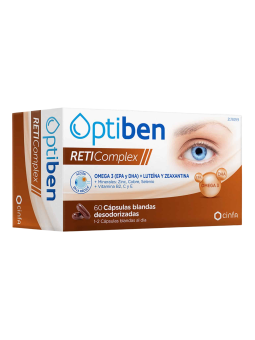 Optiben RETIComplex 60 Cápsulas | Salud Ocular
