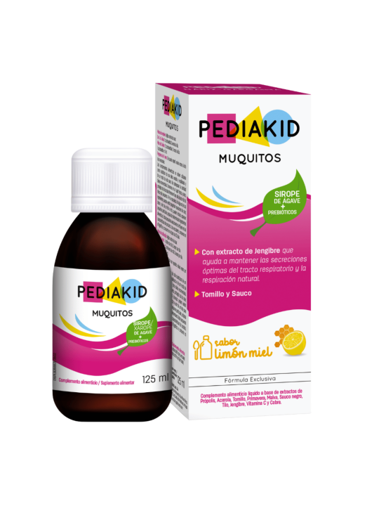 Pediakid Muquitos 125 ml Limón Miel | Complemento Infantil