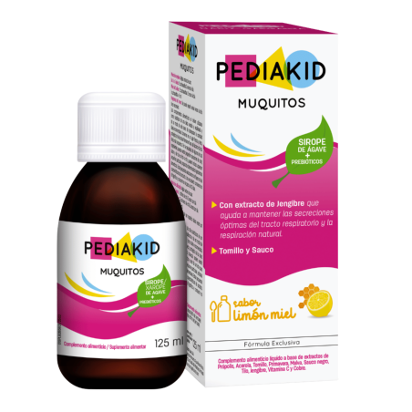 Pediakid Muquitos 125 ml Limón Miel | Complemento Infantil