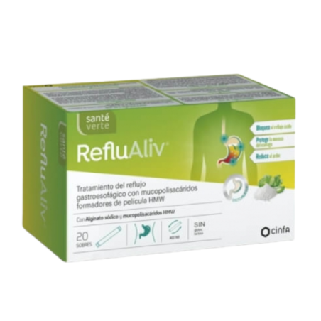 Santé Verte Reflualiv 20 Sobres 15 ml | Reflujo y Acidez