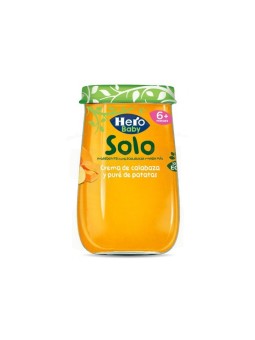Hero Baby Solo Tarrito Eco Crema Calabaza y Pure Patatas 190 gr
