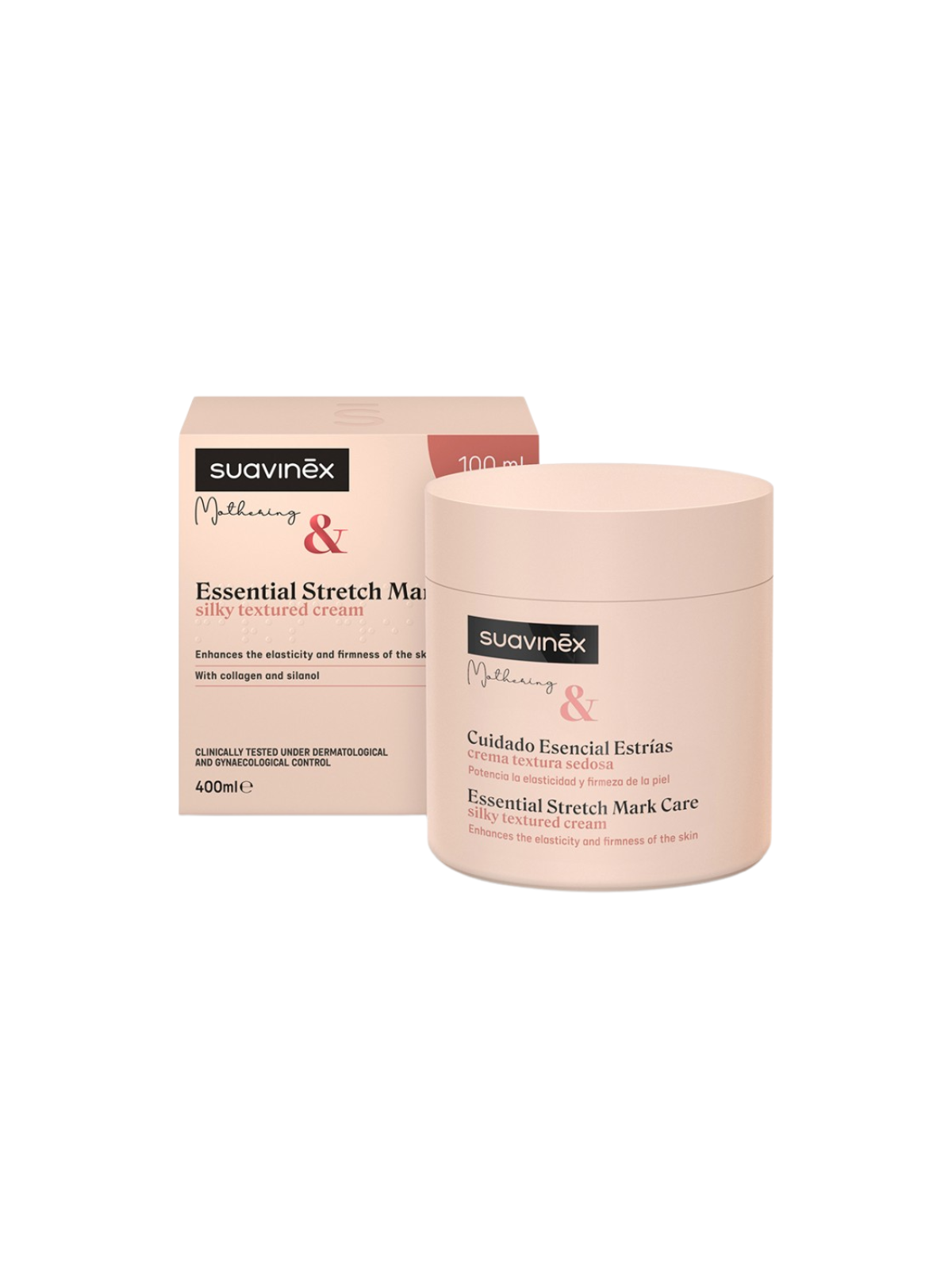 Suavinex cuidado esencial estrias 400 ml