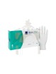 Abena guantes vinilo blanco talla s