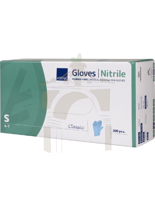 Abena guantes nitrilo talla s