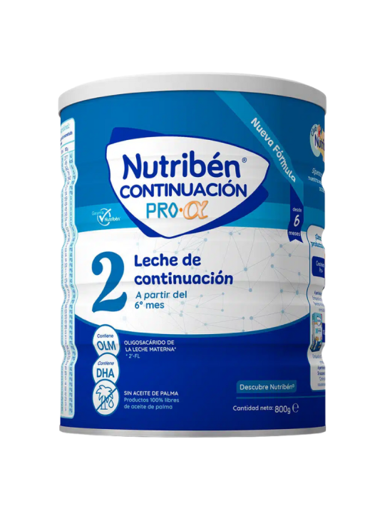 Nutribén continuación pro alfa 2 800 gr