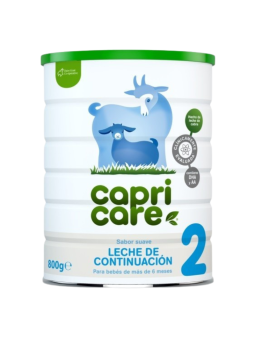 Capricare 2 leche de cabra 800 gr