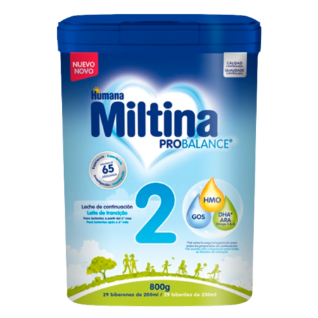 Miltina 2 Probalance Leche de Continuación 800 g  Promoción 5+1