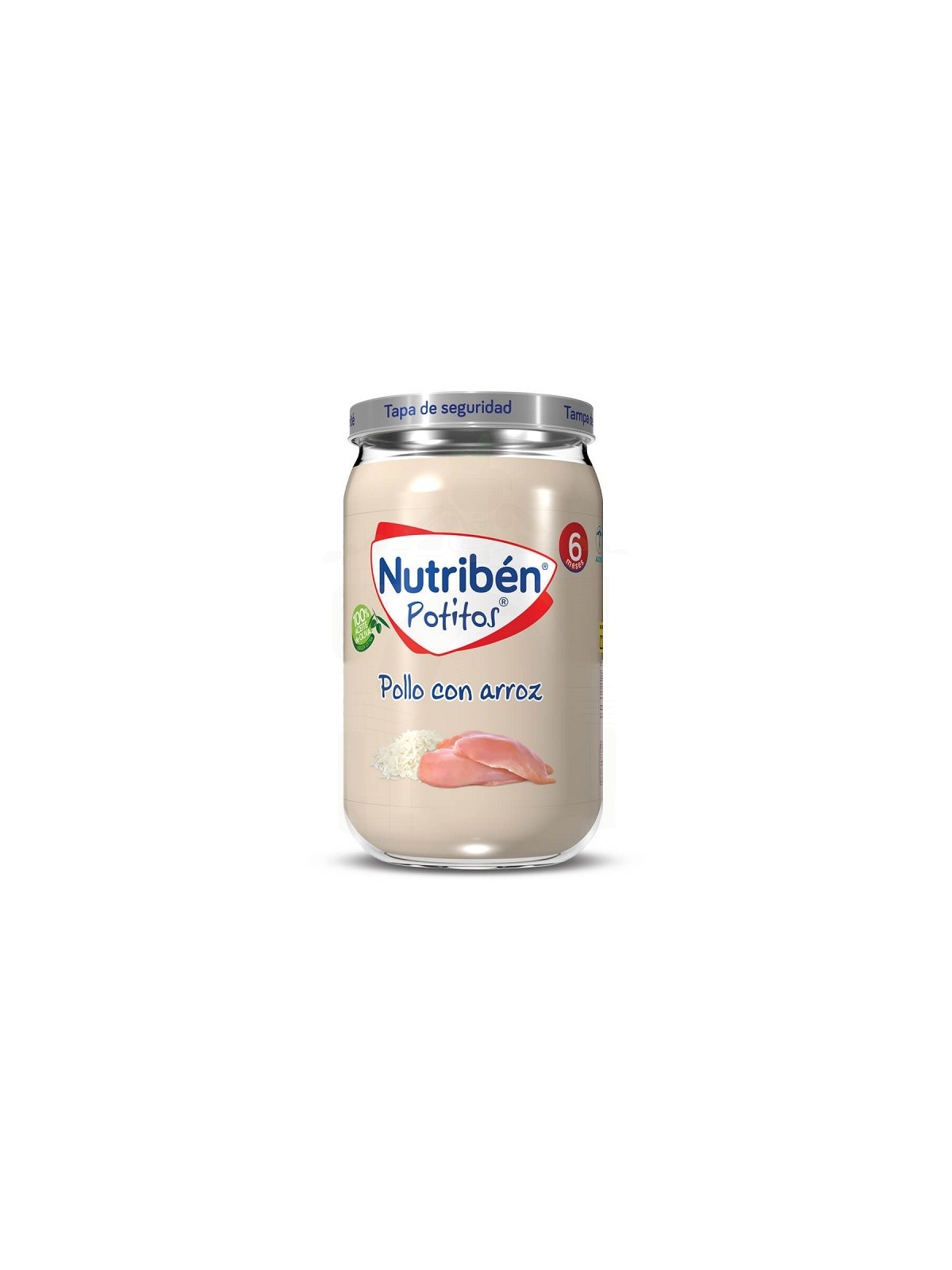 nutriben pollo con arroz 1 potito 235 g