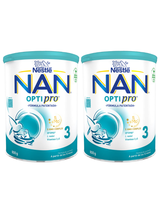 Nestle Nan Optipro 3 Duplo 800 gr (PROMO 6+1)