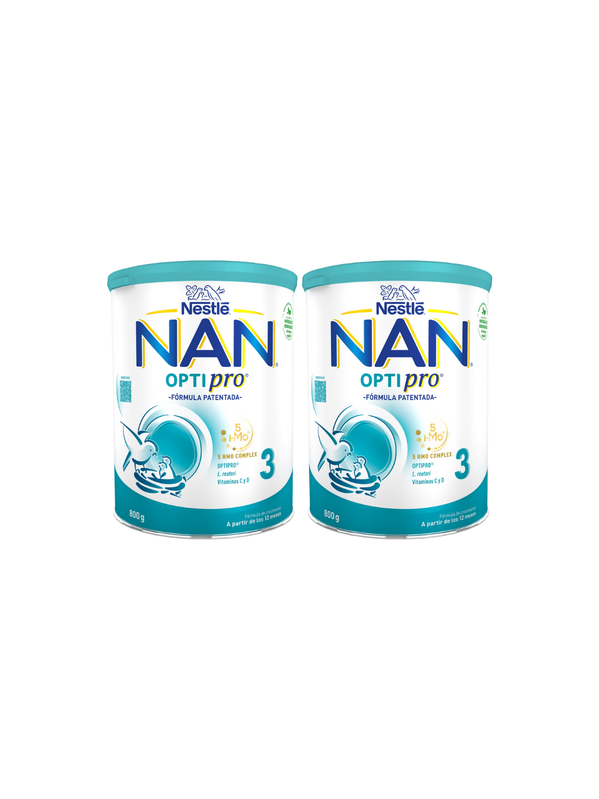 Nestle Nan Optipro 3 Duplo 800 gr (PROMO 6+1)
