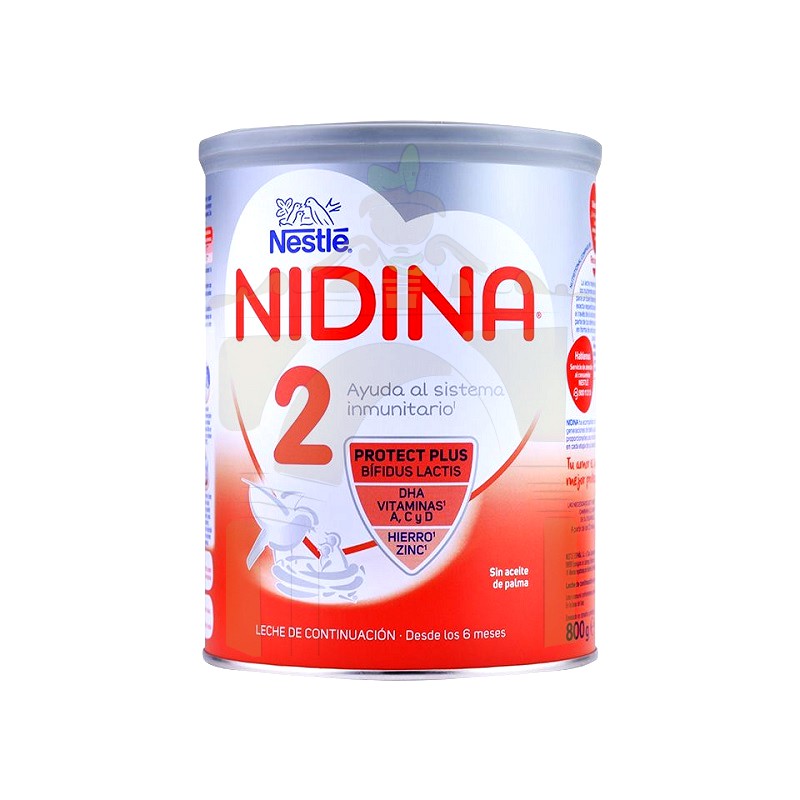 ▷ Chollo Leche de continuación en polvo Nidina 2 de 800 gr por sólo 8,66€