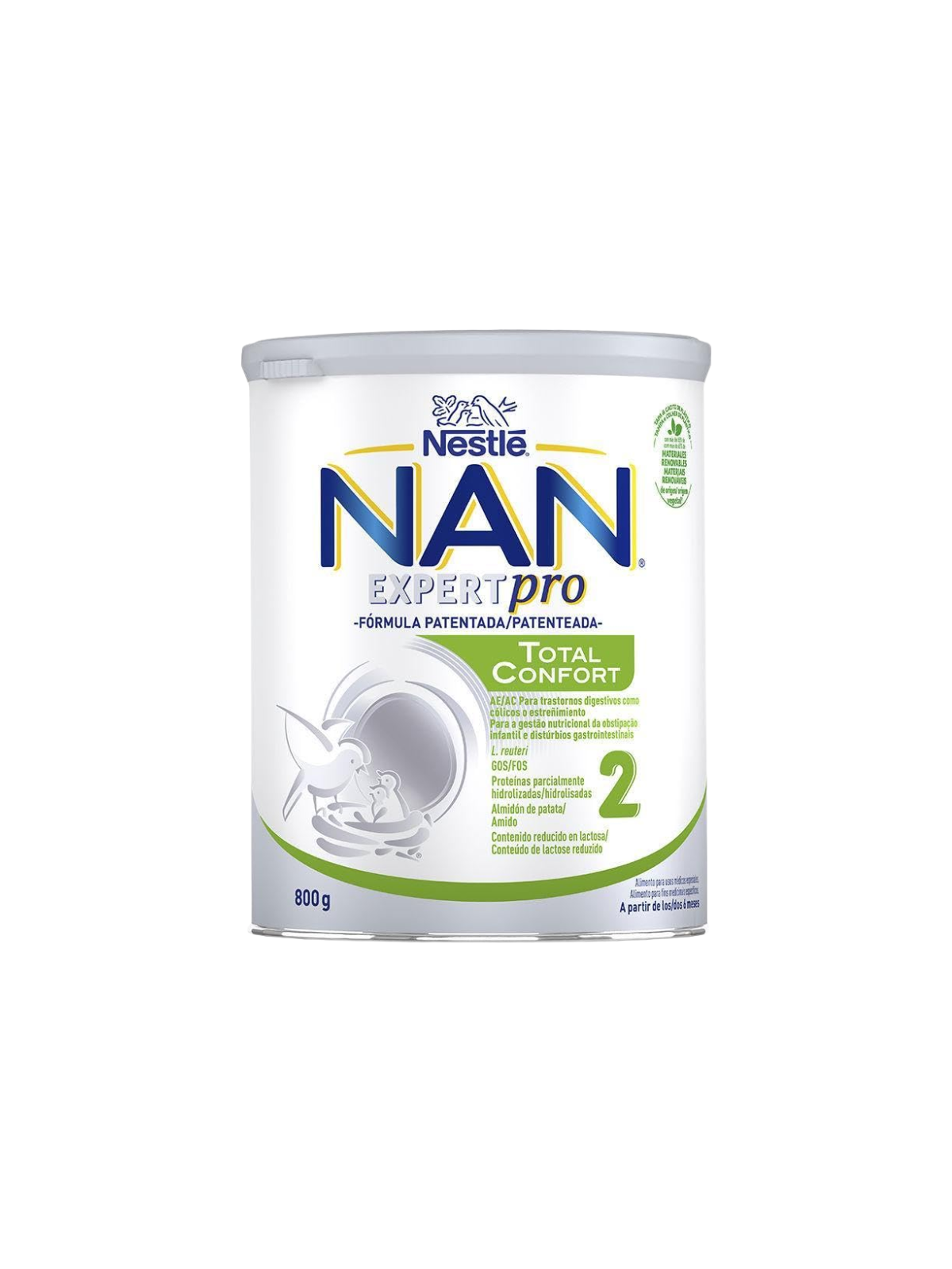 Nan confort 2 800 g