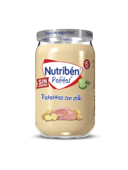 Nutriben patatitas con pollo 1 potito 235 G