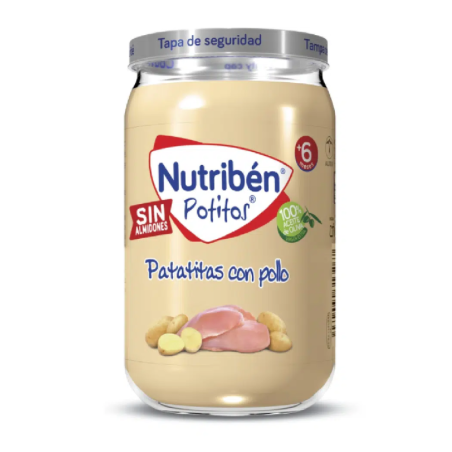 Nutriben patatitas con pollo 1 potito 235 G