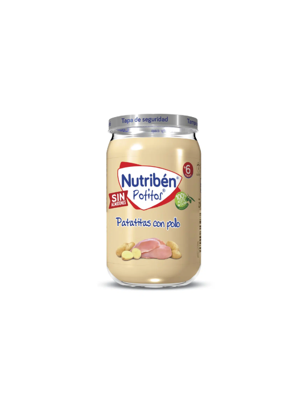 Nutriben patatitas con pollo 1 potito 235 G