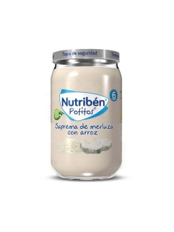 Nutribén Potito Suprema Merluza con Arroz 235 gr