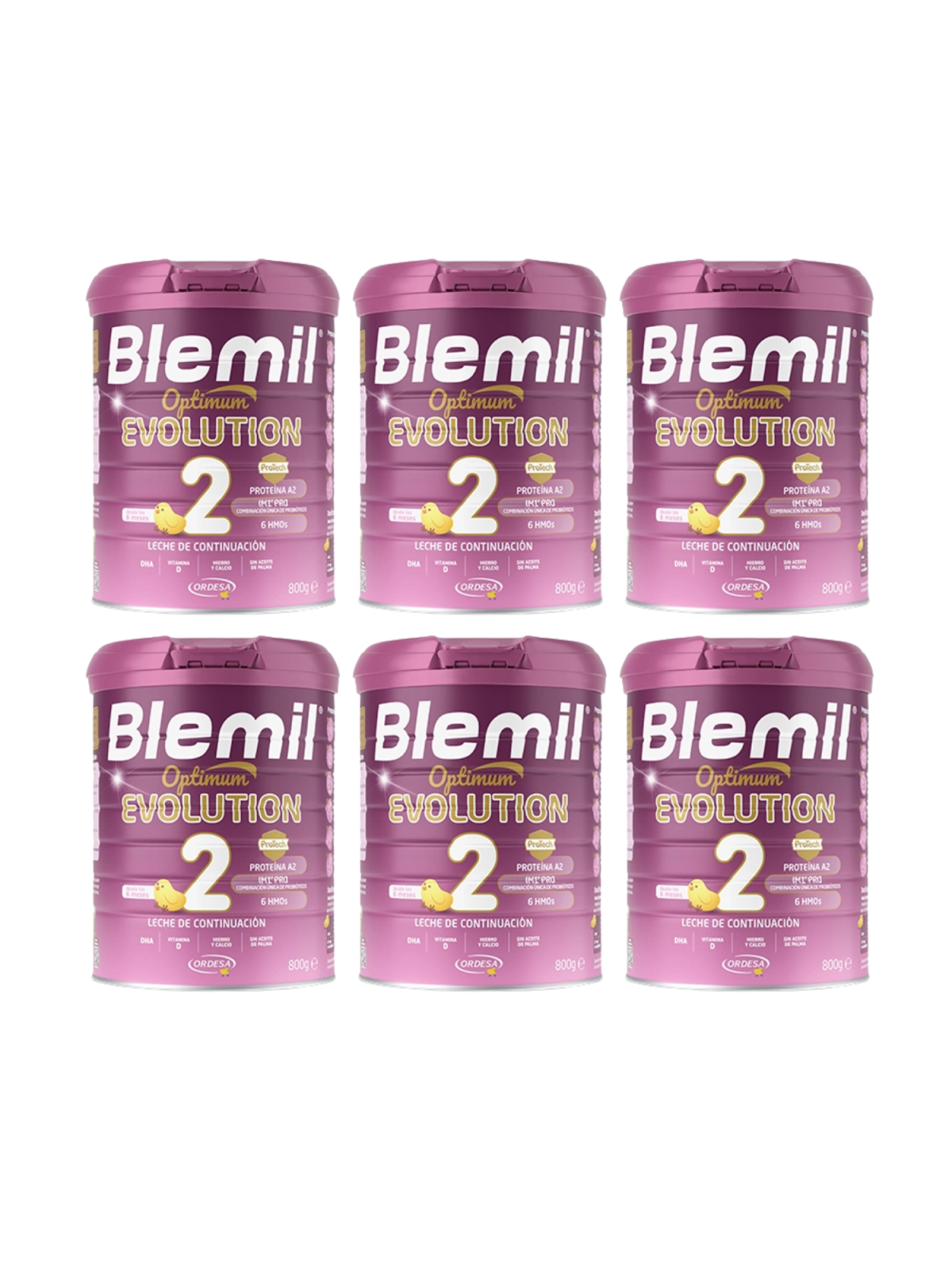 Blemil evolution 2 pack 6x800 g