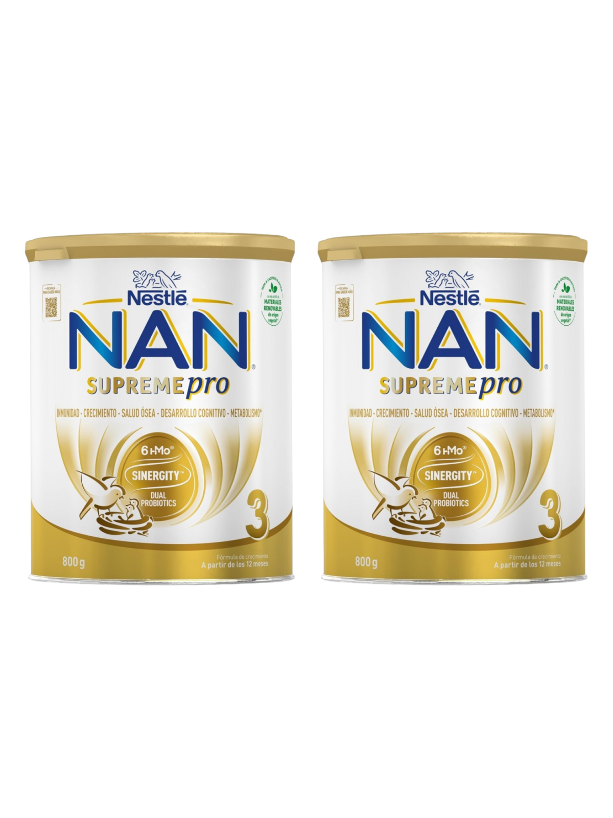 NAN SUPREME 3 2 LATAS 800 G DUPLO