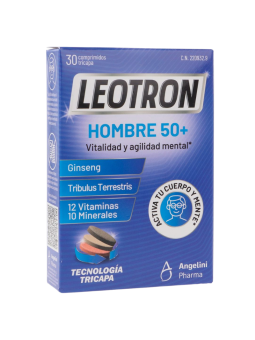 Leotron hombre 50+ 30 comprimidos