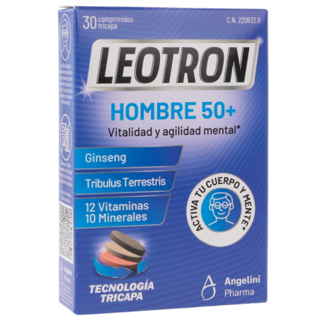 Leotron hombre 50+ 30 comprimidos