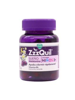 ZzzQuil natura kids 30 gummies frutos del bosque