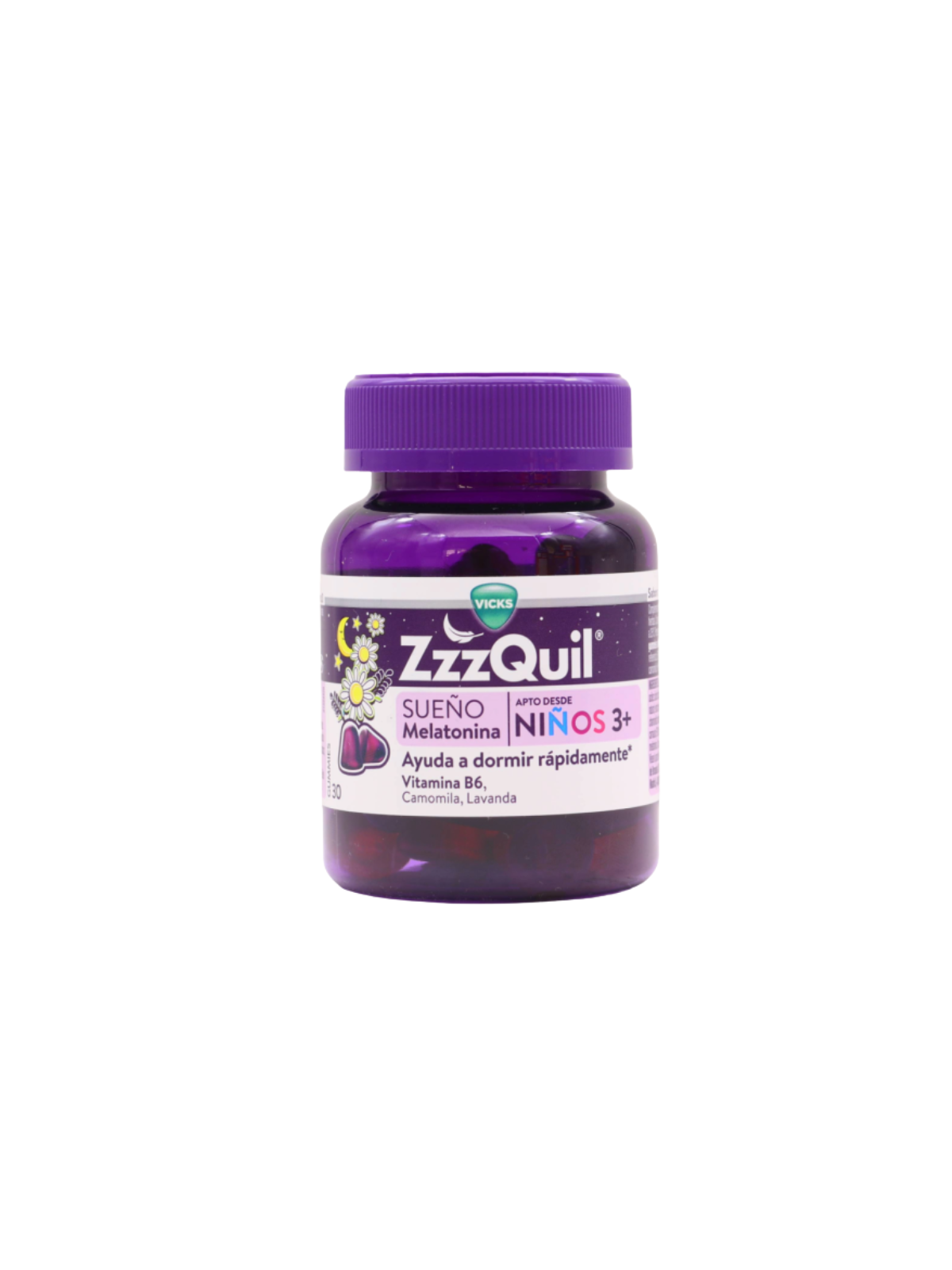 ZzzQuil natura kids 30 gummies frutos del bosque
