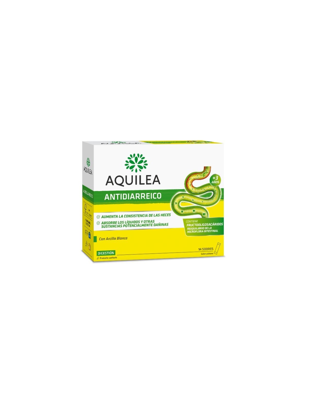 Aquilea Antidiarreico 14 Sobres (Sabor Plátano)