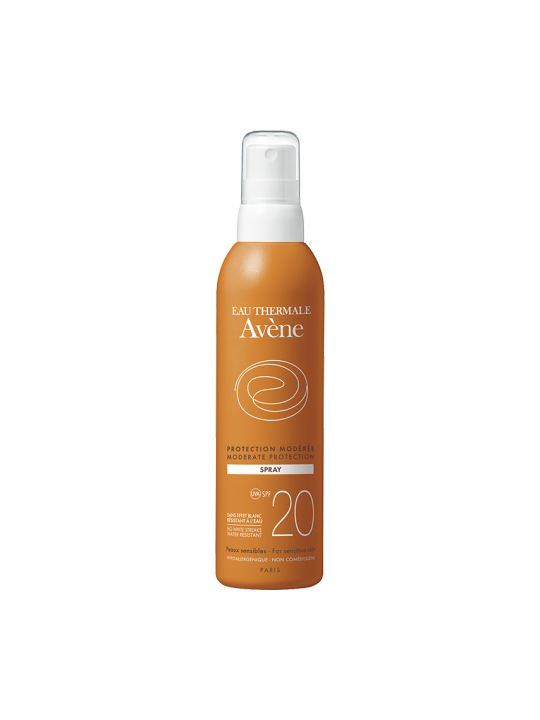 Avene spray spf20+