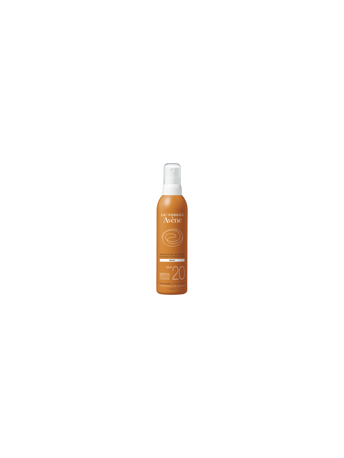 Avene spray spf20+