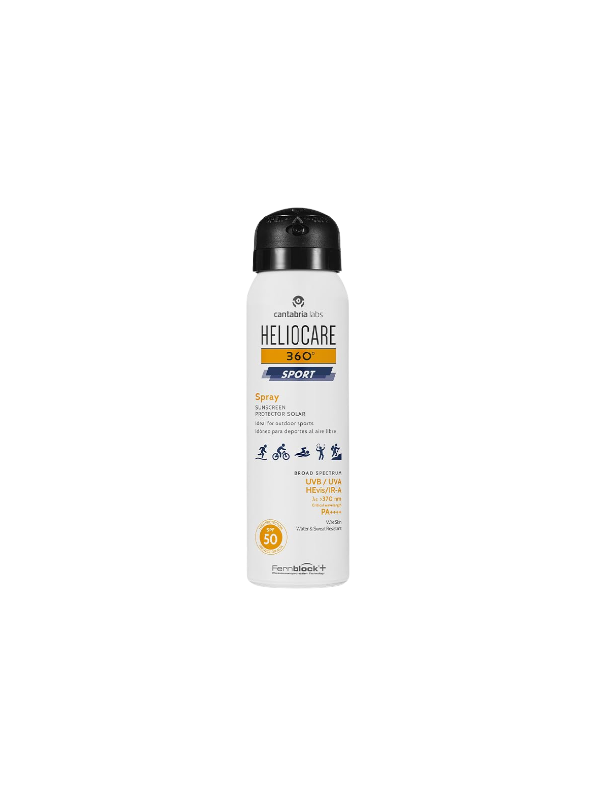HELIOCARE 360º SPORT SPRAY PROTECTOR SOLAR SPF 50 1 ENVASE 100 ML