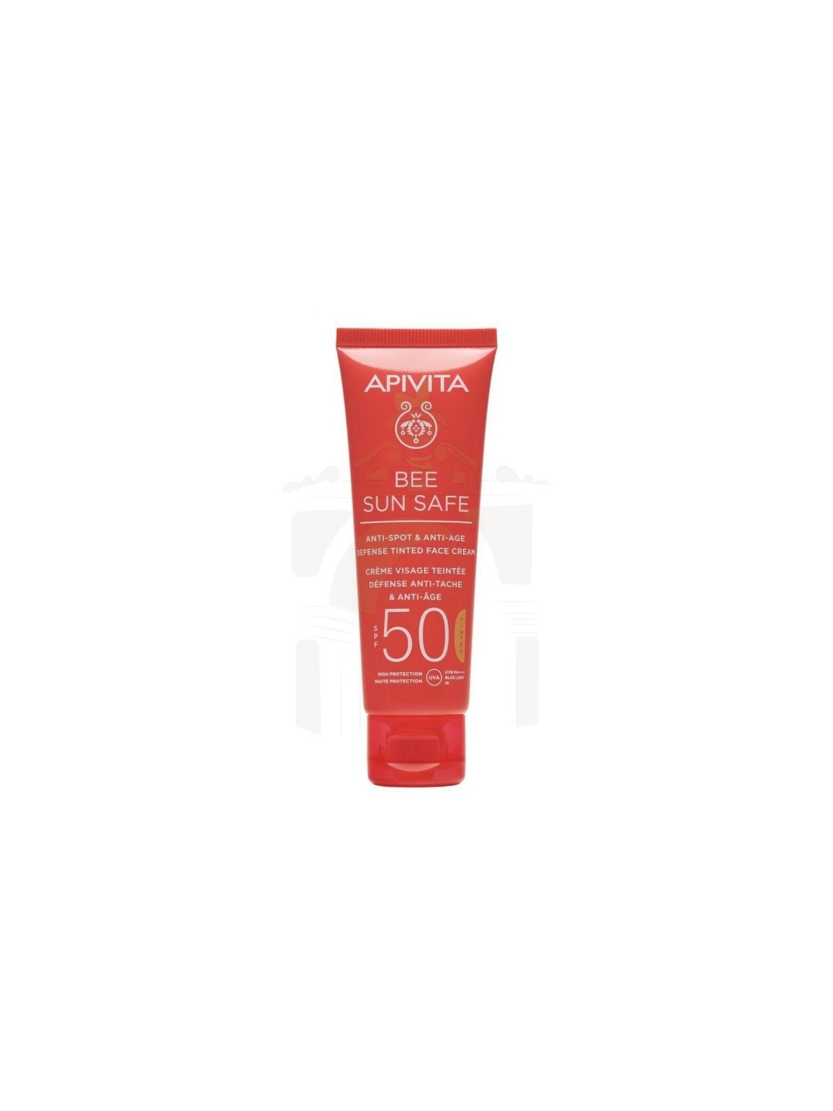 Apivita Bee Sun Safe Antiedad y Antimanchas con Color SPF 50 50 ml