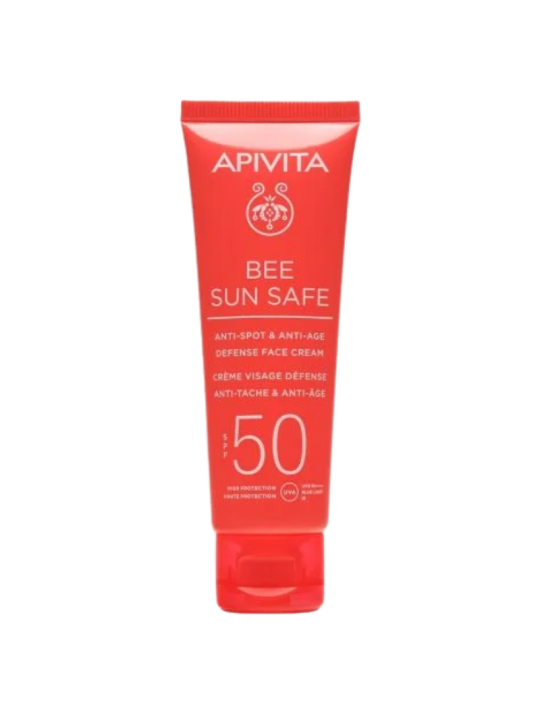 Apivita Bee Sun Safe Crema Antiedad y Antimanchas SPF50+ 50 ml