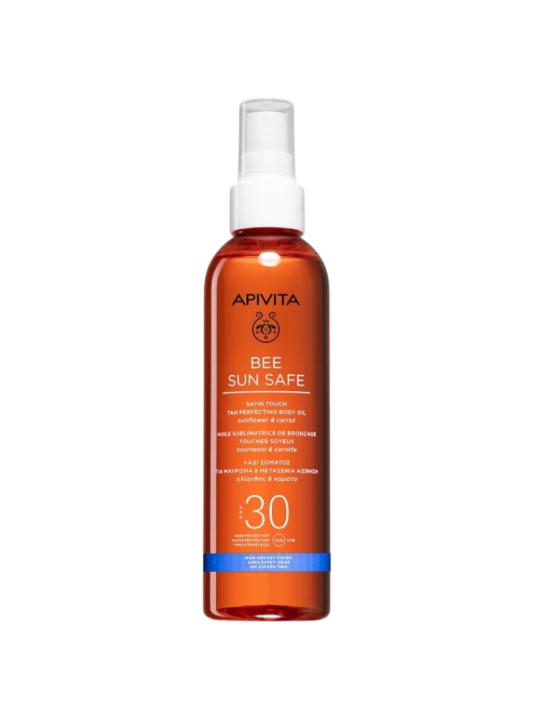 Apivita Bee Sun Safe Aceite Corporal Bronceado SPF30 200 ml