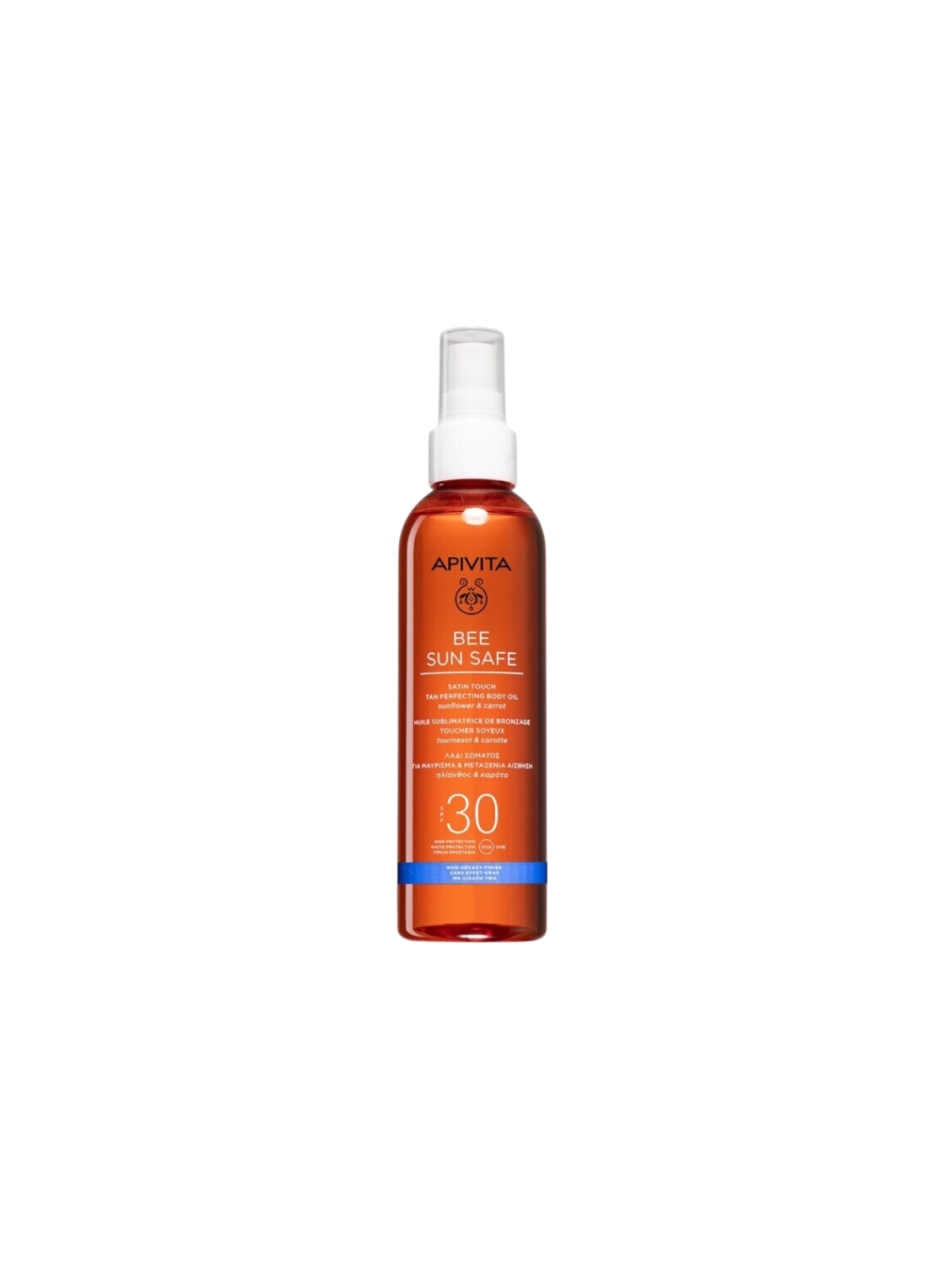 Apivita Bee Sun Safe Aceite Corporal Bronceado SPF30 200 ml