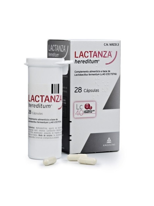 Lactanza hereditum 28 capsulas