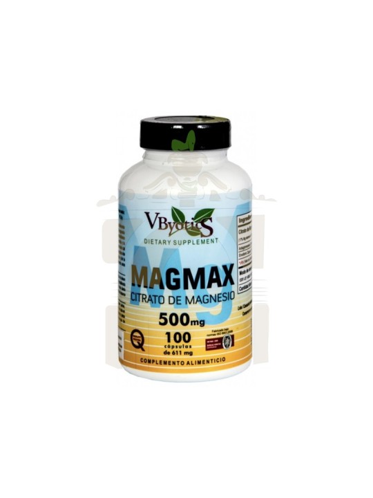 Vbyotics magmax 500 mg 100 cápsulas