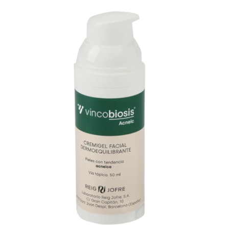 Vincobiosis acneic cremigel facial dermoequilibrante 1 frasco 50ml