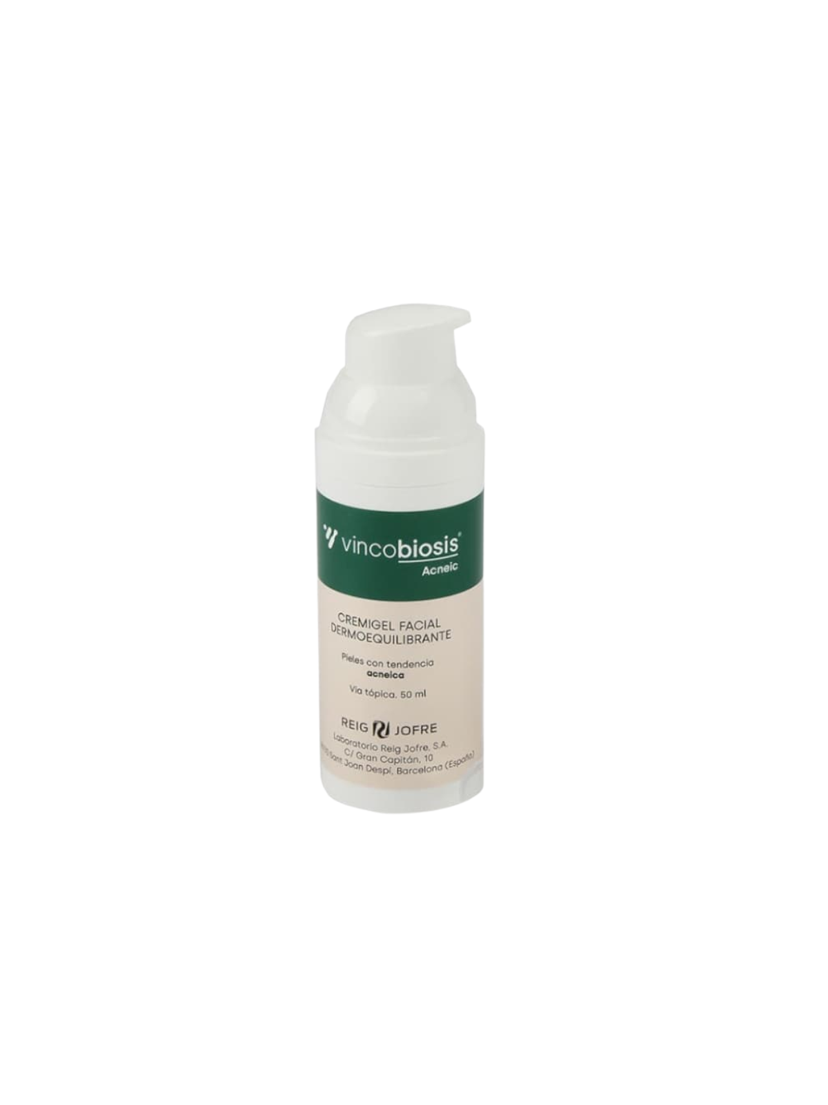 Vincobiosis acneic cremigel facial dermoequilibrante 1 frasco 50ml