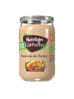 Nutriben ecopotitos macedonia de frutas nf 1 envase 235 G
