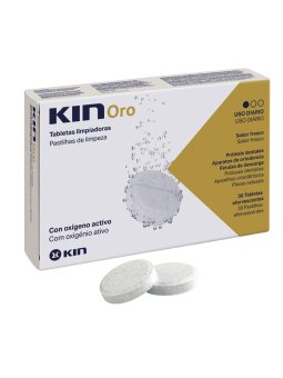 Kin oro tabletas limpiadoras 30 u