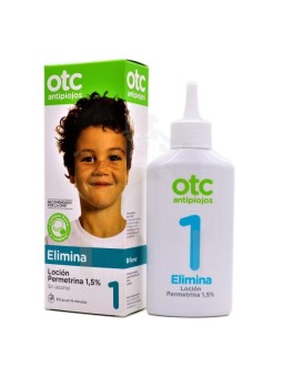 OTC antipiojos loción permetrina 1,5% antipiojos