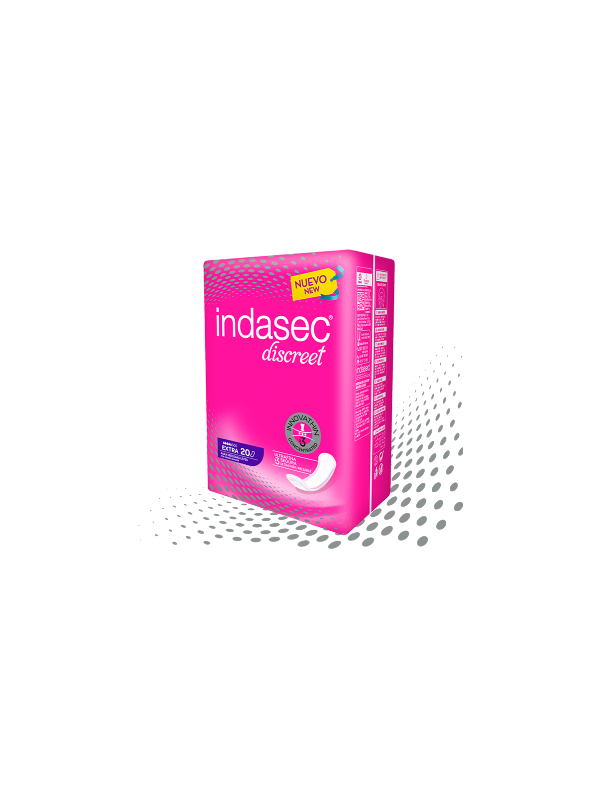 Indasec discret extra 20 uds