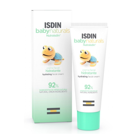 ISDIN BABY NATURALS NUTRAISDIN CREMA FACIAL HIDRATANTE DIARIA 1 ENVASE 50 ML